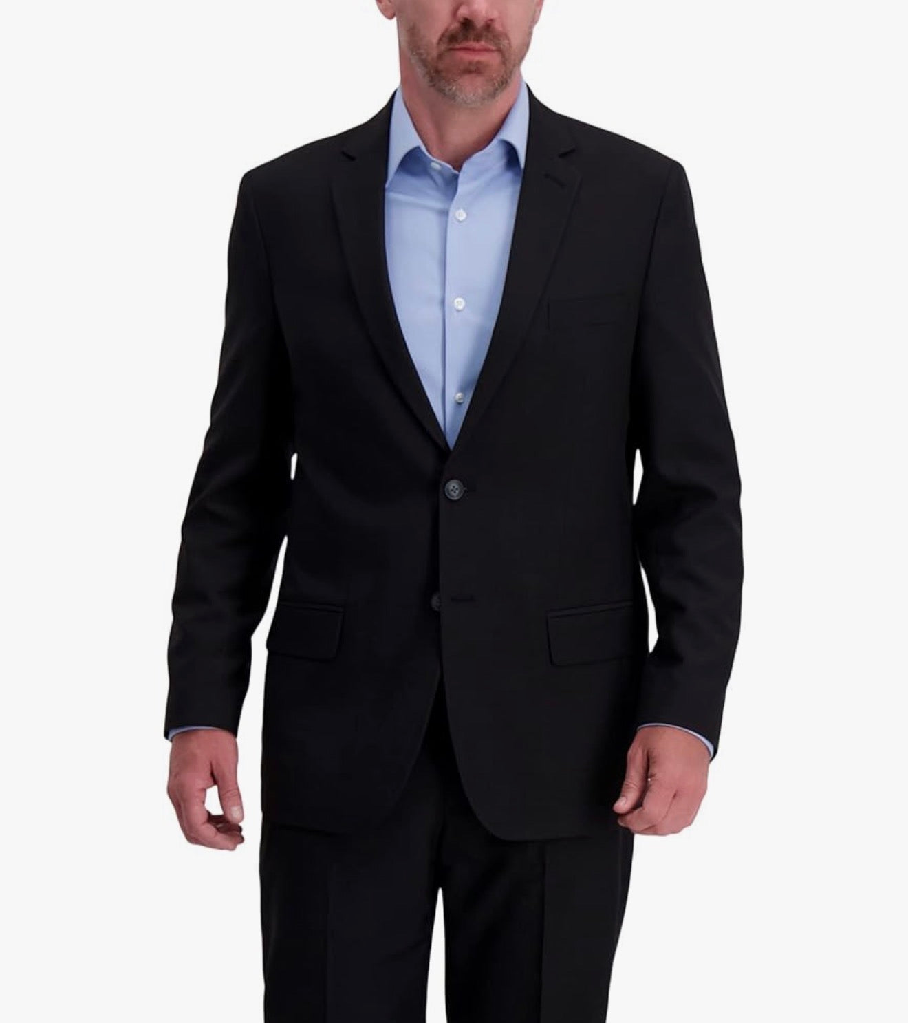 Men's Smart Wash Machine Washable Classic Fit Suit Separates - Pants & Jackets