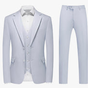 Complete Suit Set for All Needs: This men's suit includes 1 × blazer and 1 × dress pants, offering a cohesive and polished look. Perfect for building a professional wardrobe without the hassle of mixing and matching separate pieces.